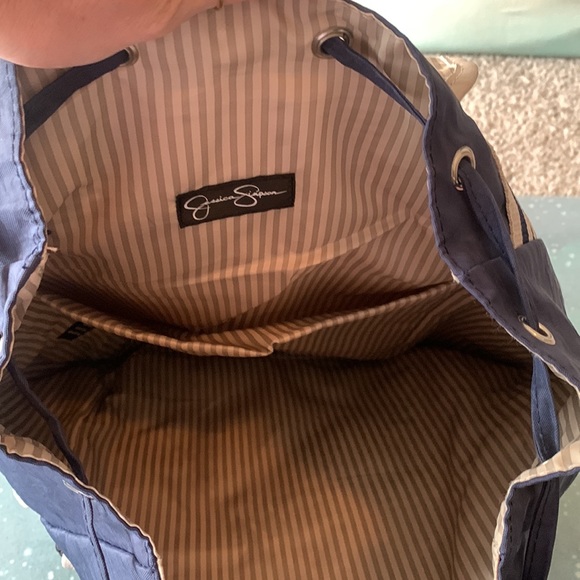 Jessica Simpson Navy Backpack - Picture 5 of 5